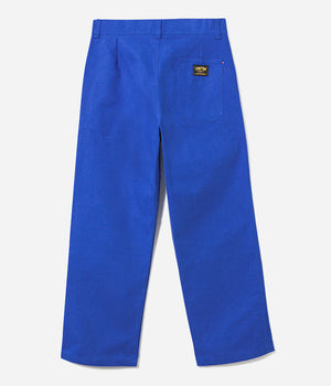 Le pantalon « de service » canvas Bleu Royal