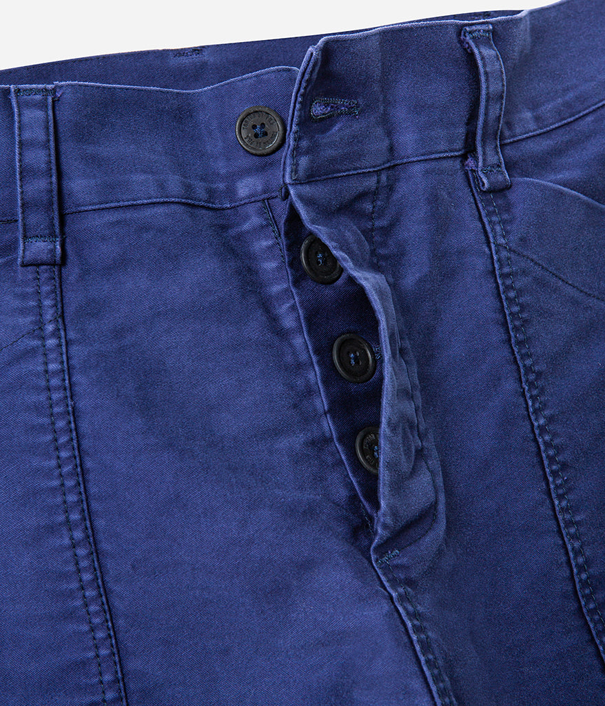 Le pantalon «Arsène Belleville » Moleskine Bleu