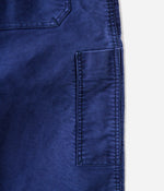 Le pantalon «Arsène Belleville » Moleskine Bleu