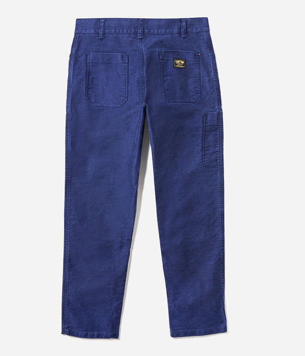 Le pantalon «Arsène Belleville » Moleskine Bleu