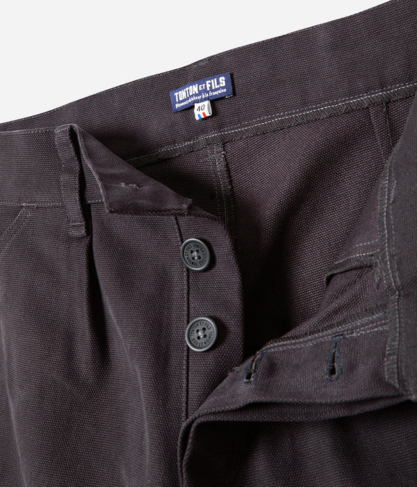 Le pantalon « de service » canvas Marine
