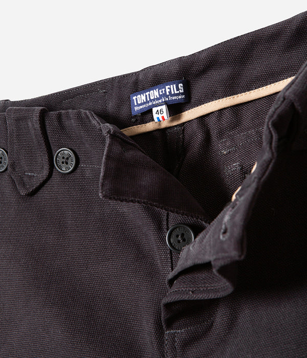 Le pantalon « Pant 001 » canvas Marine