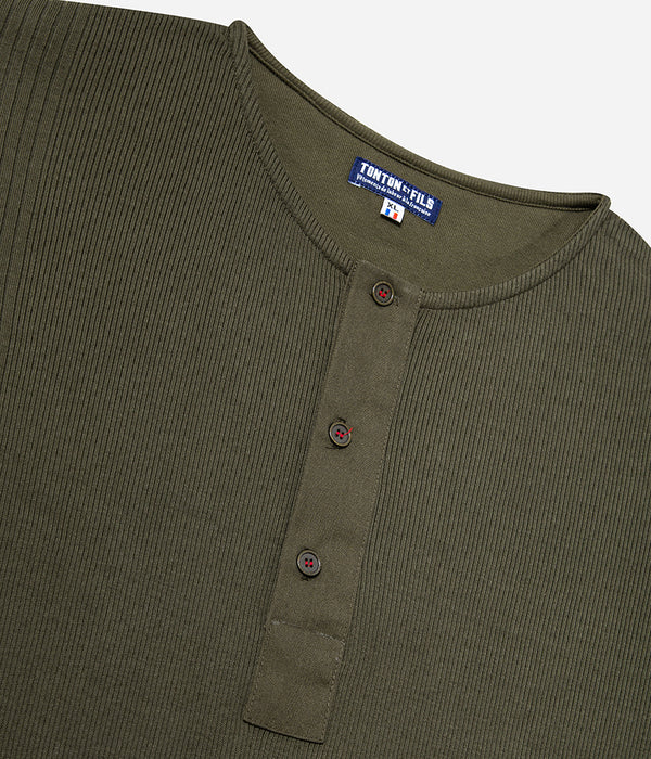 Henley « côte Richelieu » Kaki