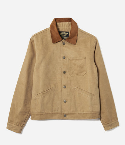 Le blouson «Monterey» canvas tan doublure polycoton