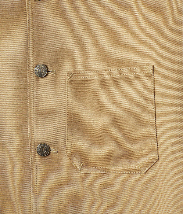 Le blouson «Monterey» canvas tan doublure polycoton