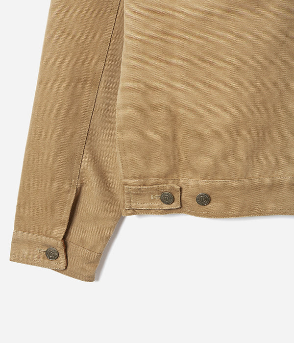 Le blouson «Monterey» canvas tan doublure polycoton