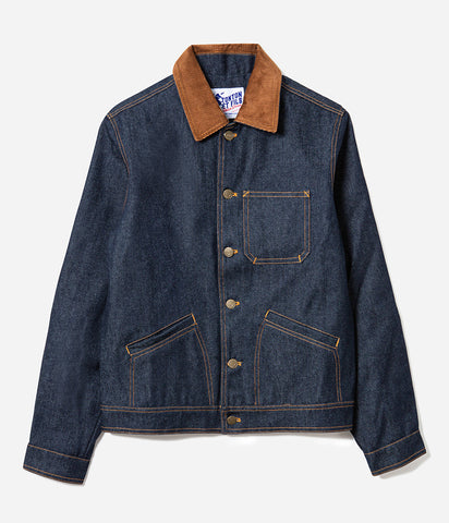 Le blouson « Monterey » denim doublure polycoton