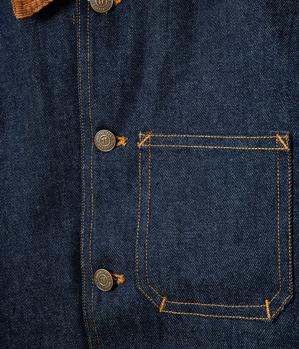 Le blouson « Monterey » denim doublure polycoton
