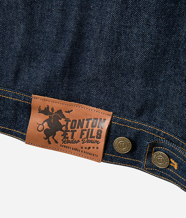 Le blouson « Monterey » denim doublure polycoton