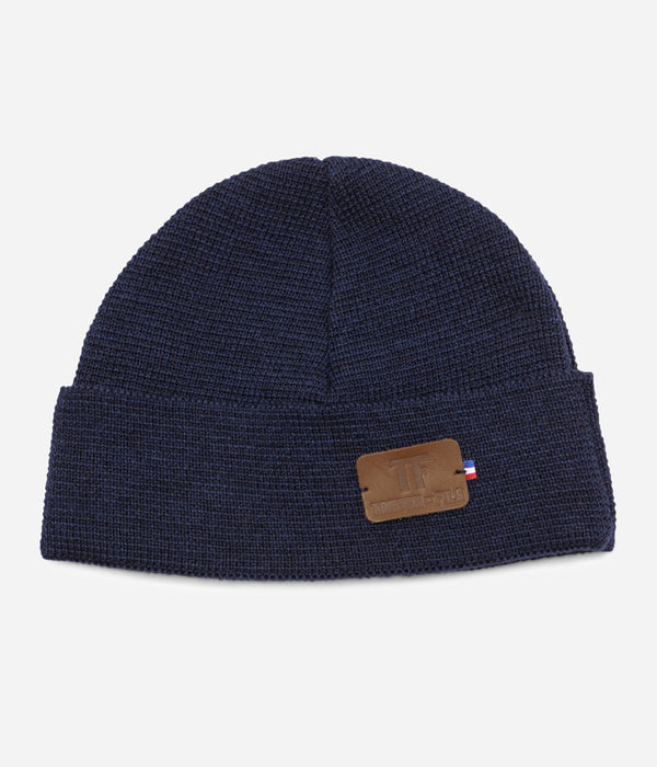 Tonton et Fils - Le bonnet "Ouessant" marine - Fabriqué en France - Vue générale