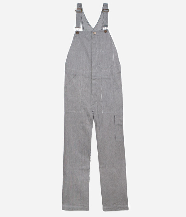 Tonton et Fils - La salopette homme «Billy» Hickory Stripe - Fabriquée en France - Vue générale