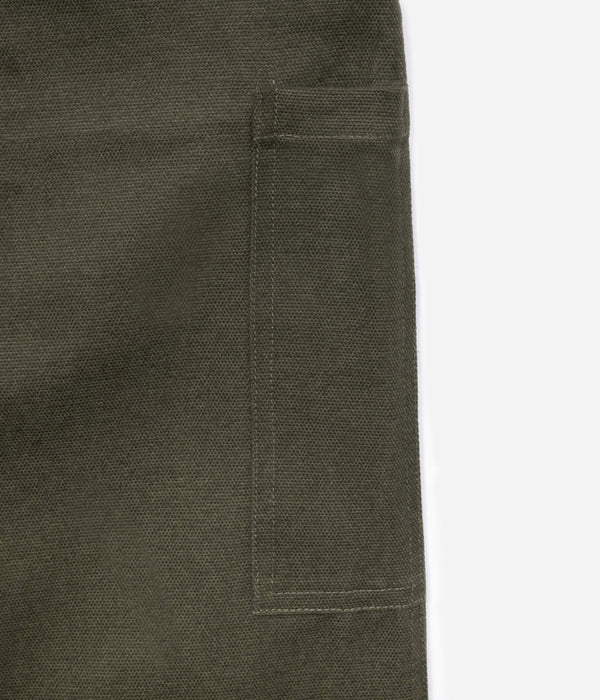 Tonton et Fils - La salopette homme «Billy» kaki fabriquée en France - Vue sur la poche porte-outil
