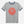 Tonton et Fils - Le tee-shirt manches courtes homme «Logo» gris chiné et marine - Fabriqué en France - Vue générale