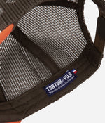 Tonton et Fils - Casquette "Trucker" - coloris Orange-Kaki-Blanc - Vue intérieure