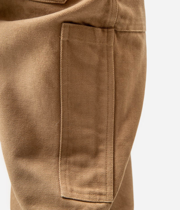 Tonton et Fils - Le pantalon homme « Arsène » canvas camouflage Rip-Stop - Fabriqué en France - Vue d'une jambe