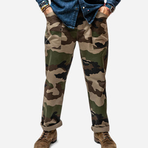 Tonton et Fils - Le pantalon homme « Arsène » canvas camouflage Rip-Stop - Fabriqué en France - Vue générale