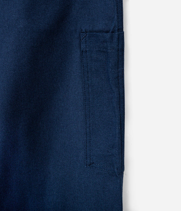 Tonton et Fils - Pantalon femme «Louv 001» marine de l'Ouvrière Moderne - Fabriqué en France -Vue sur la poche porte-outils