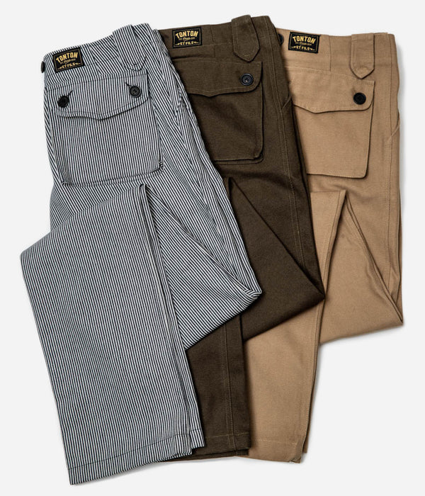 Tontons et Fils - Pantalon "Pant 001" - Vue sur les coloris disponibles