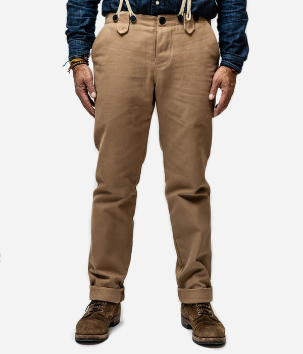 Tontons et Fils - Pantalon "Pant 001" - Coloris tan - Vue générale