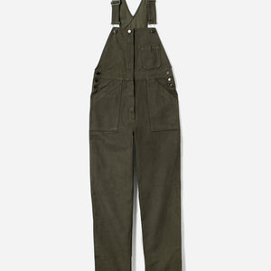 Tonton et Fils - Salopette femme «Billie» Canvas Kaki de l'Ouvrière Moderne - Fabriquée en France - Vue générale