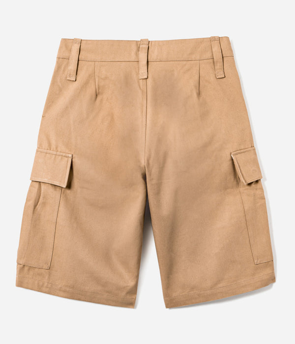 Tonton et Fils - Le short "de brousse" homme - Canvas Tan - Fabriqué en France - Vue générale de dos