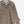 Tonton et Fils - La sur-chemise homme «Émile» laine vierge marron - Fabriquée en France - Vue ouverte