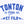 Tonton et Fils - Le tee-shirt homme manches courtes «Tonton» blanc et bleu royal - Fabriqué en France - Vue sur le logo