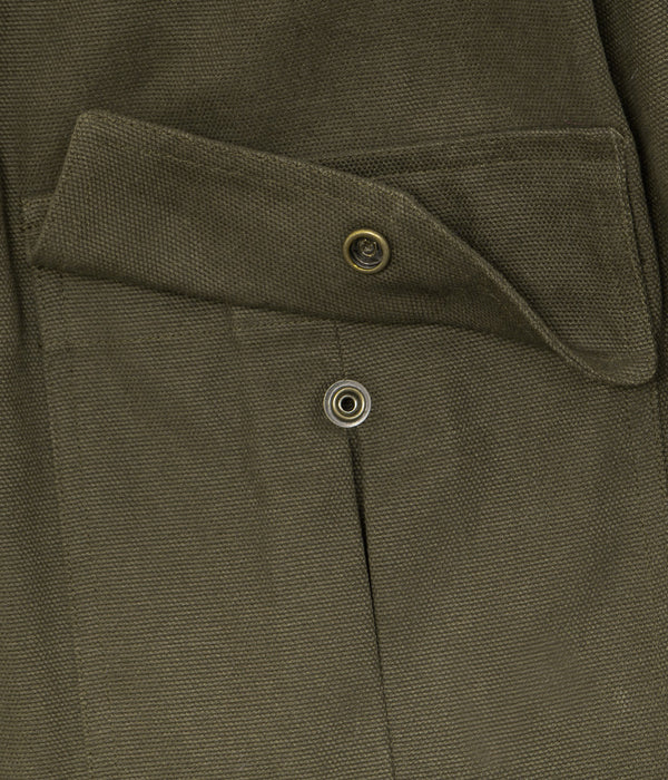 La veste «Achille» canvas olive